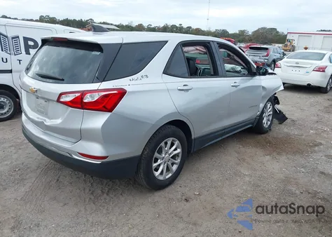 2018 Chevrolet Equinox Ls из США, поврежденный, VIN 3GNAXHEV7JS562403